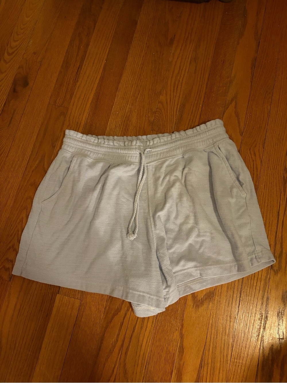 aerie light blue shorts